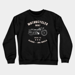 Norton-16H Retro Vintage Motorcycle WW2 Crewneck Sweatshirt